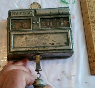 RARE c1890 Meager trolley fare Passenger counter box Other in Henry Ford Museum 10