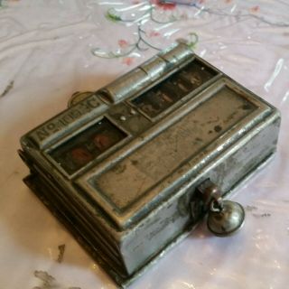 RARE c1890 Meager trolley fare Passenger counter box Other in Henry Ford Museum 11
