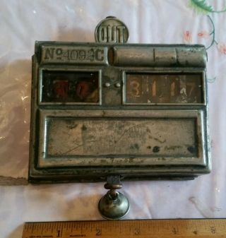 Rare C1890 Meager Trolley Fare Passenger Counter Box Other In Henry Ford Museum