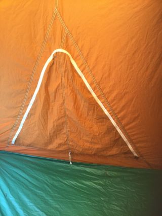 Vintage Classic Coleman Canvas Tent 10 ' X 8 ' Model 8481b830 9