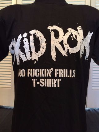 Vtg Skid Row Frills Tour Shirt Sz M/l Rock Crue Metal Dokken Ratt Poison Kix Dio