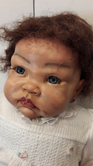 Vintage African American Baby Doll 22 Long