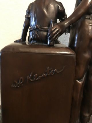 Bronze Statue Of Mr.  Dr.  Pepper,  “Sweet Inspiration” 30/100.  RARE 4
