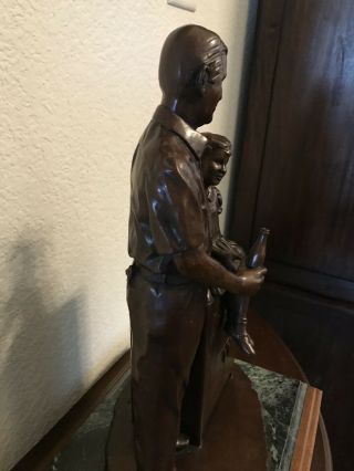 Bronze Statue Of Mr.  Dr.  Pepper,  “Sweet Inspiration” 30/100.  RARE 6