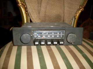 Vintage early 70s Blaupunkt Frankfurt AM - FM stereo CAR RADIO.  PORSCHE BMW VW 4