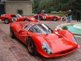 Ferrari Race Sport Car Vintage V 12 250 gt gto gp f 1 18 Concept Carousel Red 8 5