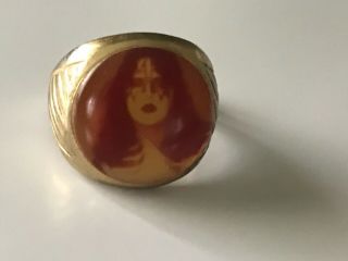 Vintage KISS 1978 Ace Frehley Ring 7