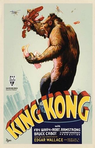16mm King Kong Feature Movie Vintage 1933 Film Sci - Fi Horror