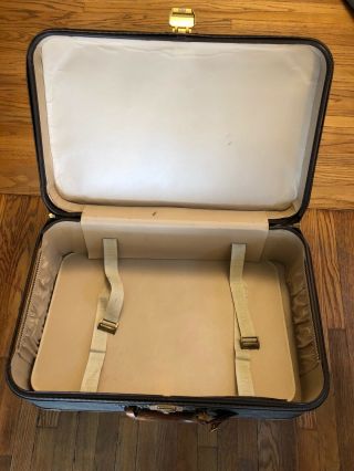 Vintage Louis Vuitton Brown Monogram Top Handle Suitcase 28 