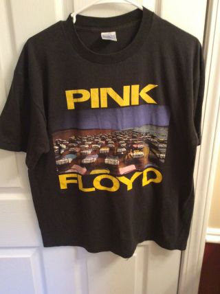 Vintage 1987 Pink Floyd World Tour T - Shirt Size Xl 46 - 48 With Tag