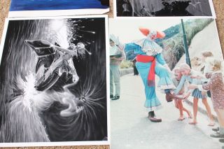 VINTAGE Larry Harmon PICTURES Vintage Bozo The Clown PERSONALLY OWNED PHOTOS 33 2