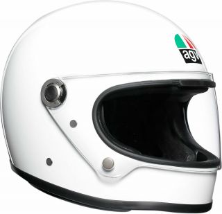 Agv Legends X3000 Retro Full - Face Helmet (gloss White) Ml (medium - Large)