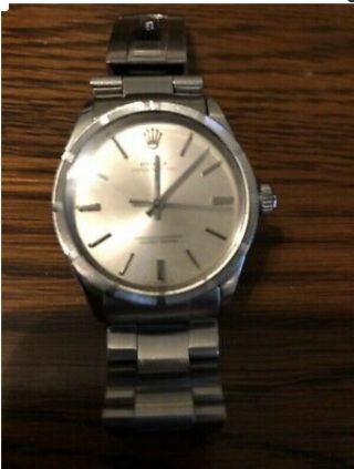 Rolex Oyster Perpetual 1007 Vintage 1966 Swiss Automatic 1570 Caliber 34mm