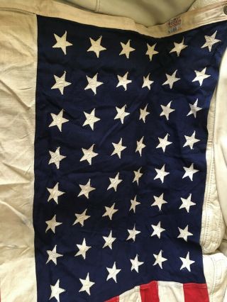 1912 - 1958 48 Star US Flag From The Ww2 Era 3x5 2