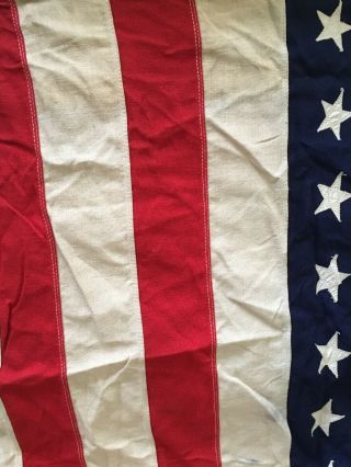 1912 - 1958 48 Star US Flag From The Ww2 Era 3x5 5