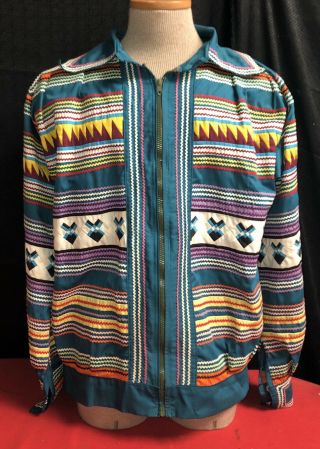 Vintage Seminole Native American Indian Patchwork Jacket Make Offer