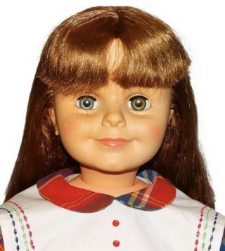 Rare Size“38 Inch 1960s Auburn Ideal Daddy ' s Girl Playpal Doll by Ideal 3