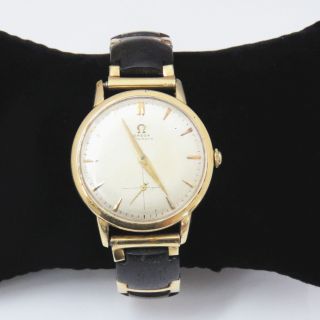Nyjewel Omega Ω Gold Filled Vintage Automatic Watch 7 Inches Running F0212