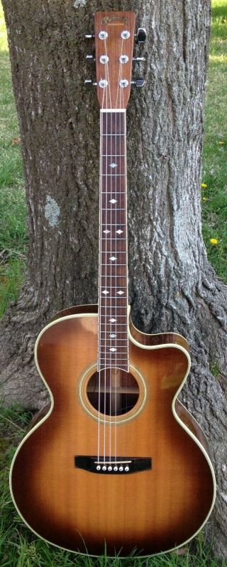 Martin Shenandoah Se - 2832 Acoustic Electric Guitar.  Rare Vintage