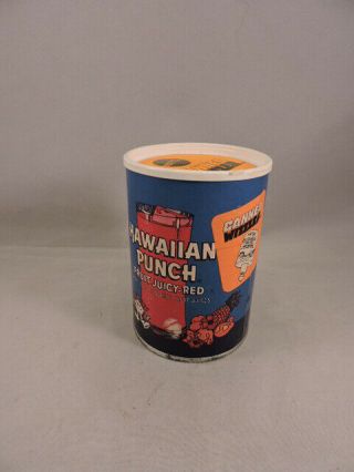 Vintage 1970 Hawaiian Punch Mattel Canned Wizzzer Spinning Top,