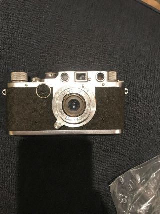 Antique Vintage Leica D.  R.  P.  Camera 441517 Ernst Leitz Wetzlar Germany