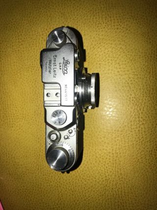 Antique Vintage Leica D.  R.  P.  Camera 441517 Ernst Leitz Wetzlar Germany 3