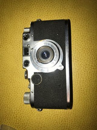 Antique Vintage Leica D.  R.  P.  Camera 441517 Ernst Leitz Wetzlar Germany 4