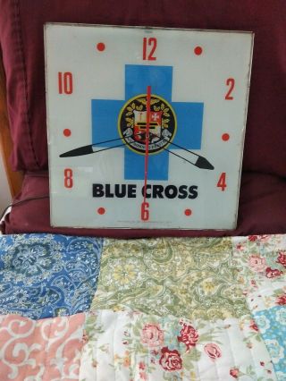Vintage 1959 Pam " Blue Cross " Clock