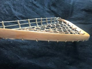 Antique Wooden Lacrosse Stick Native American Made GOLD MEDAL c1908 3