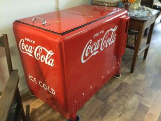 Restored Vintage Coca Cola Cooler Chest