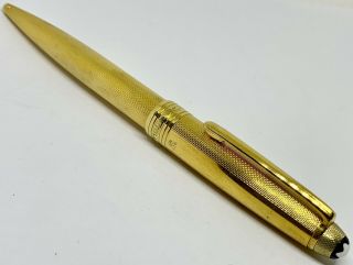 Vintage Montblanc Solitaire 164 Vermeil Ballpoint Pen