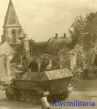 Best German Sdkfz.  251 Schützenpanzerwagen Halftrack By Church; France