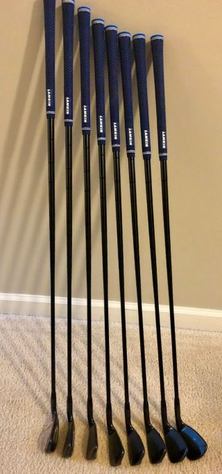 2019 Titleist Black AP3 Limited Edition Irons - EXTREMELY RARE LH 4 - GW R300 5