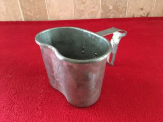 Ww2 Us Army Usmc M1910 Steel Canteen Cup Dated 1943