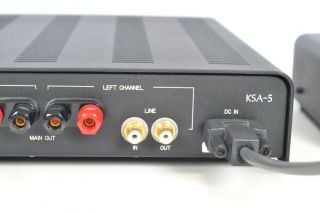 Krell KSA - 5 Headphone Amplifier - 5 Watt Class A Amplifier - Audiophile Rare 12