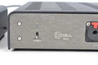 Krell KSA - 5 Headphone Amplifier - 5 Watt Class A Amplifier - Audiophile Rare 4