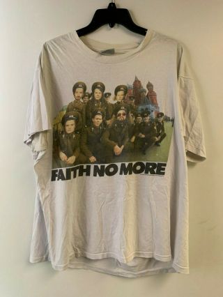 Vintage Faith No More 1992 Tour Shirt Size Xl Rare