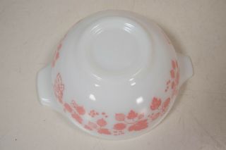 VINTAGE PYREX PINK GOOSEBERRY CINDERELLA MIXING BOWL SET 441 442 443 444 6