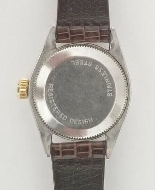 Vintage Rolex Oyster Perpetual Gold & Steel Ladies Watch Ref: 6719 4