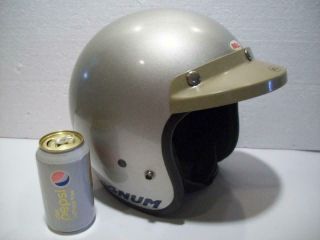 Vtg 1981 Bell Magnum / Snell 1975 Motorcycle Helmet (visor Separately)