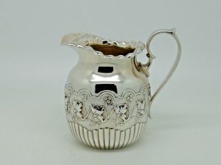 Antique Victorian American Silver Cream Jug Boston 1885 – Bigelow Kennard & Co