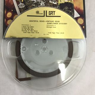 Grateful Dead Vintage Dead Reel - to - reel Sunflower SUN - 5001 3