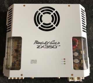 Old School Phoenix Gold Zx350 V.  2 2 Channel Amplifier,  Rare,  Amp,  Vintage,  Usa,  2