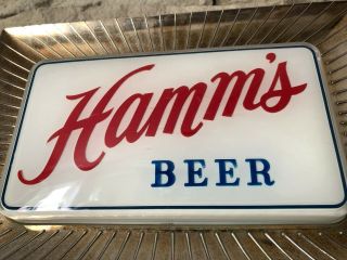 Vintage Hamm ' s Beers ' Point of Purchase ' Pedestal sign,  50 ' s, 6