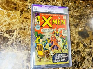 X - Men 2 Cgc 8.  0 Wolverine Vanisher Key Silver Age Rare