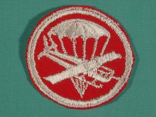 Wwii Airborne Glider Artillery Officers Cap Patch D Day 101st 82nd Paratrooper