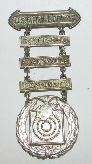 Meyer Ww2 Basic Badge United States Marine Corps Military Badge Pin