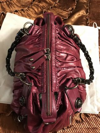 Gucci Metalic Magenta Galaxy Bag 100 Authentic Gorgeous Rare Hard To Find Wow 7