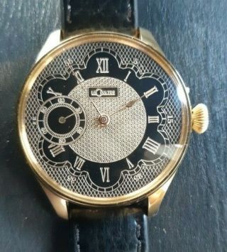 Vintage Men ' s Wristwatch Jaeger - LeCoultre Marriage Style 2