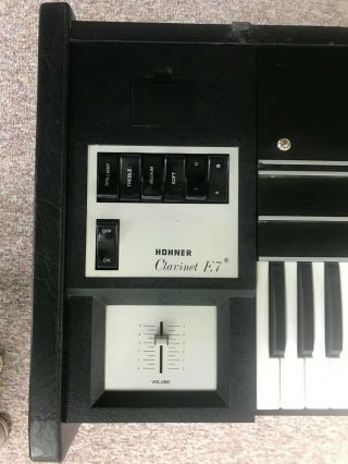 Vintage Hohner Clavinet E7 Keyboard needs serviced for Restoration Project 6
